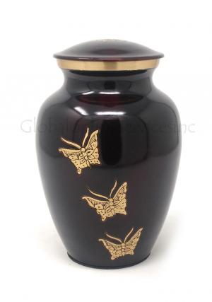 Medium Classic Butterfly Urn for Funeral Human Ashes