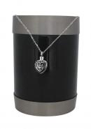 Midnight With Silver Tealight Cremation Brass Urn+ Free jewellery urn