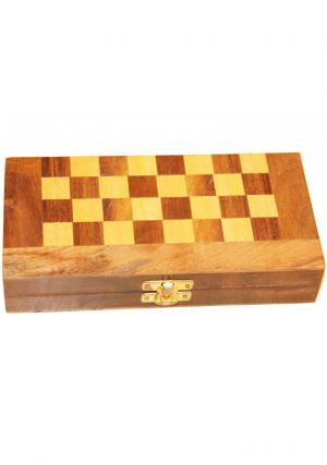 Wooden Chess SET WITH STORAGE Drawer ( Engraved)